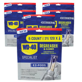 WD-40 Specialist Degreaser and Cleaner EZ-PODS, Customizable Industrial-Strength Concentrate, Multi-Surface Cleaning Solution, 20 Pods (Pack of 6, 120 Count Total)