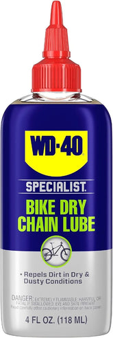 WD-40 Specialist Bike Dry Chain Lube, 4 OZ | bike-oils