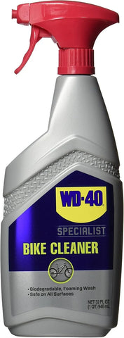 WD-40 Bike Specialist Bike Cleaner, Foaming Trigger, 32oz [4-Pack]