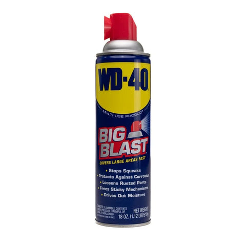 WD-40 Original Formula, Multi-Use Product with Big-Blast Spray, 18 OZ [12-Pack]