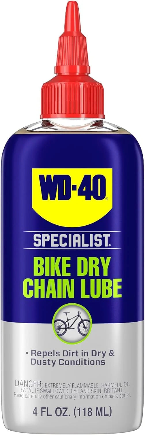 WD-40 Specialist Bike Dry Chain Lube, 4 OZ | bike-oils
